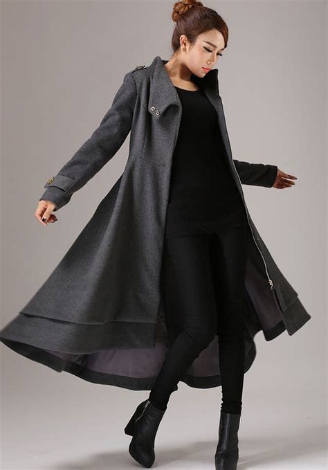 Classy Handmade Long Coat for Women .